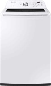 Samsung – 4.5 Cu. Ft. High-Efficiency Top Load Washer with Vibration Reduction Technology+ – White — deal at Best Buy