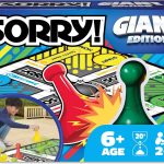 Spin Master Games Sorry! Giant Edition Classic Board Game for Kids Deal at Amazon