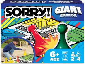 Spin Master Games Sorry! Giant Edition Classic Board Game for Kids Deal at Amazon