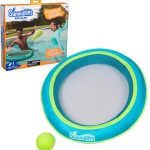 SwimWays Aqua Slam Outdoor Trampoline Pool Game Playset for Ages 5+ Deal at Amazon