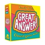 Great Answer! Fun Family Friendly Trivia Game Where Every Answer Is a