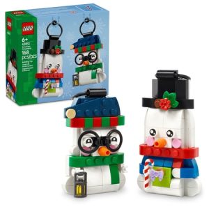 LEGO Snowman Ornaments - Building Toy for Girls & Boys