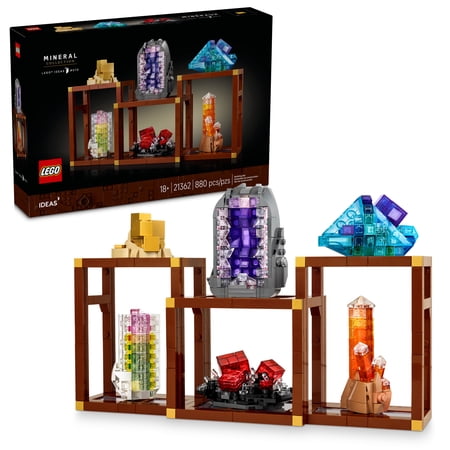 LEGO Ideas Mineral Collection Building Set