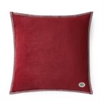 Pawz Decorative Plush Fleece Soft Accent Red 20"x20" Pillow