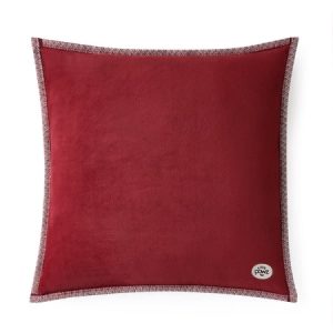 Pawz Decorative Plush Fleece Soft Accent Red 20"x20" Pillow