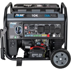 Pulsar GD10KBN 10500W Dual Fuel Home Backup Portable Inverter Generator