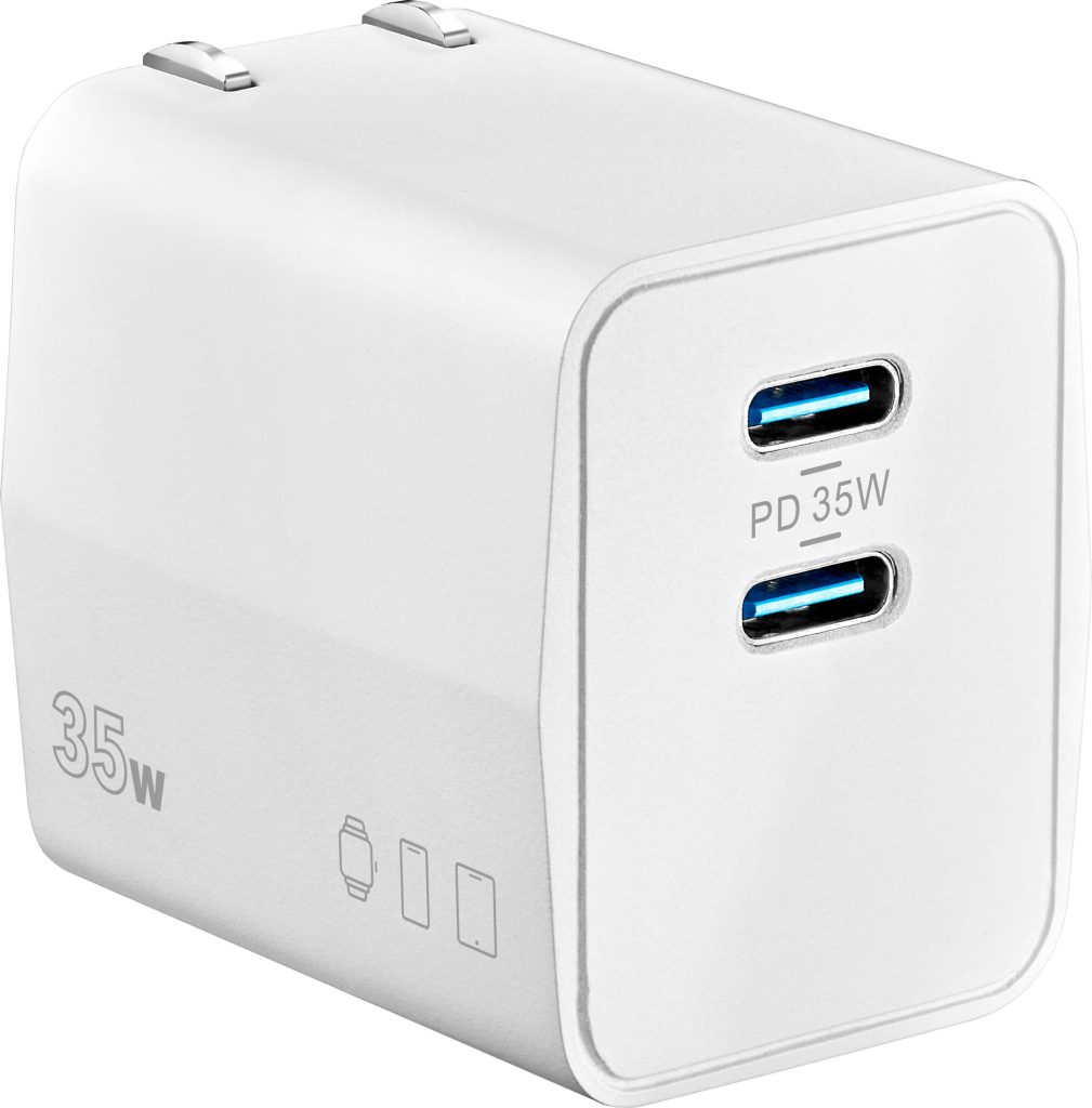Insignia™ – 35W Dual USB-C Port Wall Charger – White — deal at Best Buy