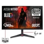 Acer Nitro 27" WQHD (2560 x 1440) QD-OLED Gaming Monitor