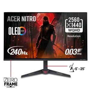Acer Nitro 27" WQHD (2560 x 1440) QD-OLED Gaming Monitor