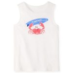 Garanimals Newborn, Baby & Toddler Boy Cotton Graphic Tank Top