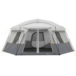 Ozark Trail WMT-171582 17 ft x 15 ft 11-Person Instant Hexagon Cabin