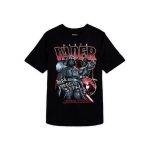 Star Wars Boys Darth Vader Graphic Tee with Short Sleeves