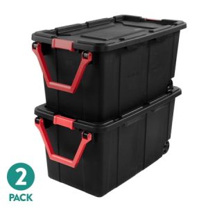 Sterilite Extra-Large Wheeled Industrial Storage Bin