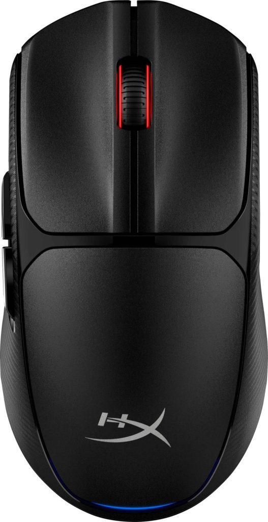 HyperX - Pulsefire Fuse Lightweight Wireless Optical Gaming Mouse with RGB Lighting - Wireless - Black
